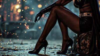 Bat Girl 1- Shoe Licker Defeat